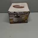 LUSHYUM Chocolate Melting Pot Candy Melts Melter with 2 Insert Pots and Spatula, 4 Cups Capacity Warmer Machine, Ideal Dipping Tool Kitchen Supplies for Making Cake Pop Covered Strawberries Fondue (Maiden Pink)