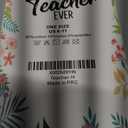 SATINIOR 6 Pairs Funny Teacher Socks Graduation Gifts for Teacher If You Can Read This Is off Duty Novelty Crew Sock