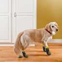 EXPAWLORER Anti Slip Dog Socks to Prevent Licking Paws,Winter Dog Boots & Paw Protectors,Dog Booties for Hardwood Floors with Grippers,Dog Shoes for Hot/Cold Pavement Small Medium Large Senior Dog, X-Large