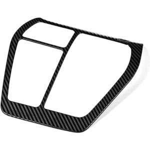 RTYLOPVM Car Central Console Gear Shift Panel Cover Trim Compatible for Toyota RAV4 XA50 2019 2020 2021 2022 2023 2024 RAV 4 Hybrid Accessories(Carbon Fiber)