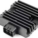 Stator & Regulator Rectifier Gasket Compatible with Yamaha Grizzly 660 YFM 660 Rhino 660 YXR660 2002-2008 5KM-81410-01-00 5BN-81960-00-00