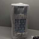 Windowless Portable Air Conditoners, 3-IN-1 Portable AC with Remote, 3 Modes 3 Speeds, 1.16Gal Tank & 12H Timer, 45 Oscillation, Fast Cooling Quiet Ventless Swamp Cooler for Room Home Office, Pearl