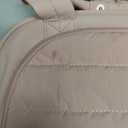 BAGSMART Underseat Carry on Luggage with Wheels, 16-inch Under Seat Luggage, Lightweight Travel Luggage Travel Suitcase for Women, Personal Item Bag, Blush Pink