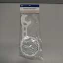 GE Carbon Water Filter Wrench, Allows for Easy Removal of At-Home Water Filtration System, Compatible With Various Water Filter System Models, White, UCWRNCH (1 Count (Pack of 1))