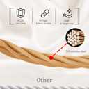 Marble Beaded Phone Wrist Strap,Detachable Phone Bracelet Strap with Tether Tab,Hands-Free Wristlet Strap (Beige)