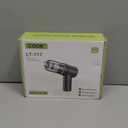 CODN Handheld Car Vacuum Portable Cordless 12000PA, 2 in 1 Handheld Vacuum Cleaner and Air Duster with Multi-Nozzles and LED Light, Mini Hand Held Vacuum Rechargeable for Home, Car, Office, Pet Hair (Black & Green)