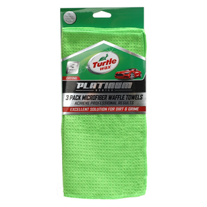 3Pack 
Turtle Wax Platinum Waffle Car Towels