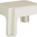 Rubbermaid Roughneck Step-Stool Bisque Lightweight Holds up to 300 pounds Ideal for Kitchen-Bath Skid-Resistant