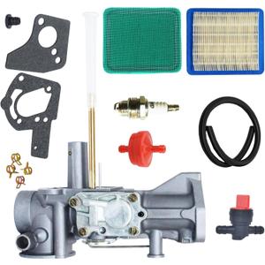 498298 Carburetor Compatible for Briggs & Stratton 495426 495951 492611 490533 692784 5 HP 112202 112231 112232 130202 133202 133212 134202 135202 137202 135212 Carb with 491588S Air Filter