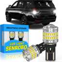 921 912 LED Reverse Light Bulb Fit for Chevrolet Chevy Tahoe 2015-2023, Super Bright T15 LED Bulb with Lens, 6000K Cool White Backup Lights Replacement, Pack of 2