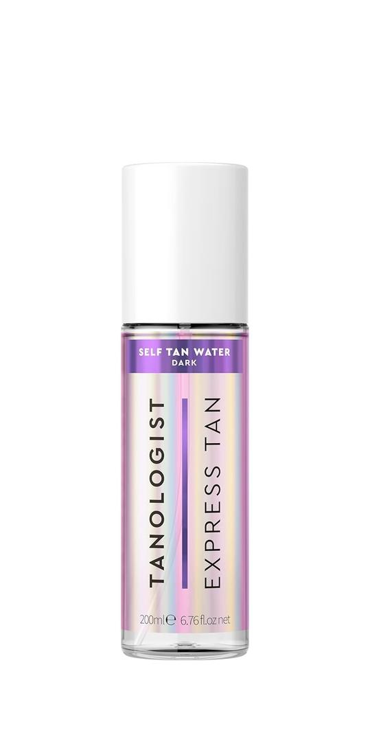 Tanologist Dark Self Tan Water, Clear Self Tanning Water, Streak-Free Tanning Mist, Natural Bronze, No Fake Tan Smell, Long Lasting, Clean Ingredients, 6.76 fl. oz/200 ml Bottle