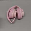 Picun B8 Headphones Wireless Bluetooth, 120H Bluetooth Headphone Over Ear with 3EQ Music Modes, Hands-Free Calls, Deep Bass Headphones for Travel Home Office Cellphone PC (Pink)