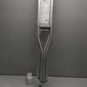 Medline Aluminum Crutches for Kids, Adults & Seniors, Walking Aid, 300 LB Weight Capacity,1 Pair, Fitting 5'2" - 5'10"