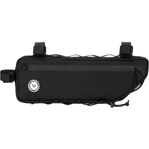 Bike Frame Bag - 3 Multi-Position Straps Secure Mount, Full-Side Zipper Quick Access, 2L Scratchproof Storage, Universal Fit
