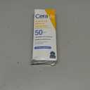 CeraVe 100% Mineral Sunscreen SPF 50, Face sunscreen With Zinc Oxide & Titanium Dioxide, Hyaluronic Acid + Niacinamide + Ceramides, Oil Free, Travel Size 2.5 oz