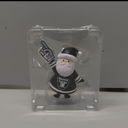 Hallmark NFL Las Vegas Raiders Santa Fan Christmas Ornament, Gifts for Sports Fans