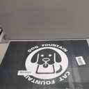 3.4Gal Dog Water Fountain for Large Dogs, 13L Stainless Steel Large Pet Fountain with Deeper & Wider Drinking Area, Automatic Dog Water Bowl Dispenser with Water Window & LED, Super Quiet (Silver)