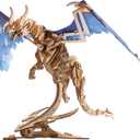 UGEARS 3D Wooden Puzzles for Adults - Windstorm Dragon 3D Puzzle - Mechanical Model Kits for Adults to Build - DIY Building Set Gifts for Christmas, Brain Teaser Puzzle, Hobby Kit