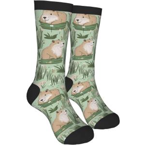 Alien Funny Socks Novelty Crew Socks For Women Men