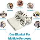 Nurses Gifts for Women/Men, Cute Nurses Week/Appreciation Gifts - Soft LPN RN Nurse Blanket, Nursing Student Graduation Gift Flannel Throw Blanket 60" X 50"