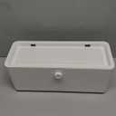 Power Strip Cover Box - Effectively Baby Proofs Power Strip with Patented Dual Lock. Convenient Side Openings for Cords & Cables. Protects Small Hands & Fingers