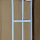 Fixed Window Safety Guard 14x 38 Adjustable Width Prevents Accidental Falls, Non-Egress, Tamper Resistant Screws Included, White, Single Pack