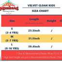 Cape for Kids, Boys and Girls Velvet Cloak with Hood, Halloween Costume Cape, Masquerade, Witch, Wizard (M/31.5inch,Fit for 5-7Years, Green)