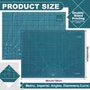 Pangda 1 Pcs 36 x 48 in Large Self Healing Cutting Mat for Sewing, Green