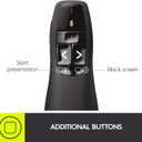 Logitech Wireless Presenter R400, USB-A PowerPoint Clicker with Laser Pointer, Wireless Presentation Clicker Remote