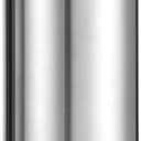 Stainless Steel Vacuum Insulated Water Bottle 34/25/20/17/12oz 18/8 for Hot and Cold Drinks, Double Walled, Leak Proof (Silver(34oz))