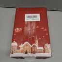 2 x Artscope Christmas Tree Snowman Throw Pillow Covers 18x18 Inch Set of 4, Let It Snow Holly Jolly Winter Hoilday Christmas Decoration Pillow Cases for Home Sofa Couch Decor-Blue