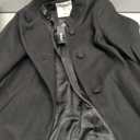 Allegra K Women's Winter Overcoat Mid-Long Stand Collar Single Breasted Coat Outerwear L