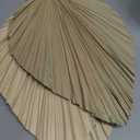 4 Pcs Natural Boho Large Dried Palm Leaves Fans with Stem,Tropical Palm Leaves Boho Wedding Decor for Vase Baby Shower Anniversary Home