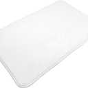 Summer Beach Footprints on The Soft Sand by The Sea 3D Print Bath Mats for Bathroom Non-Slip Absorbent Soft Microfiber Plush Doormat Rugs Decor Floor Mat16 x24