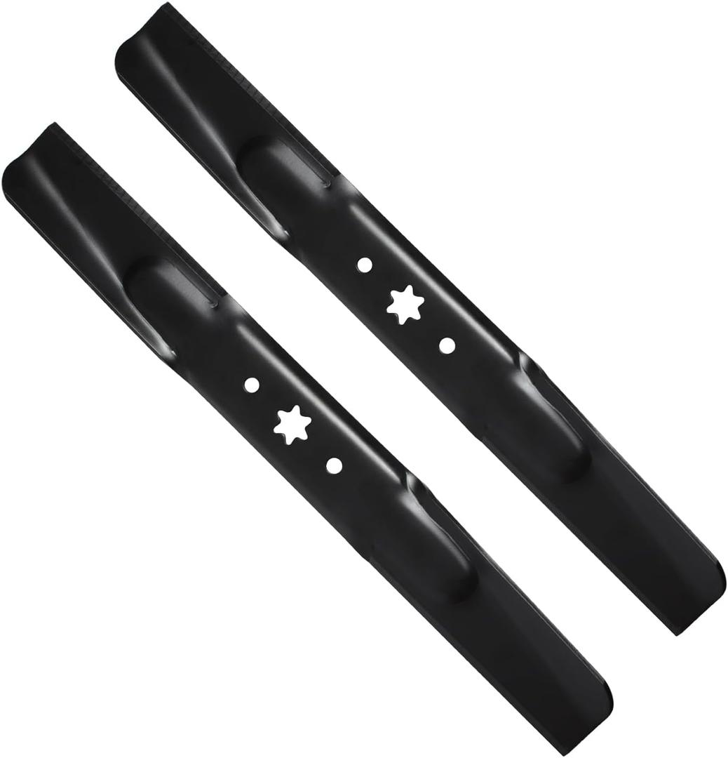 42" Deck Replacement High Lift Blades for 942-04308 942-04308A 742-04308 742-04312 942-04312- Compatible with Cub Cadet XT1-LT42 XT2-LX42 Riding Mower Craftsman LT1500 Troy Bilt Bronco 42 - 2 Pack
