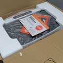 Lifepro HexaPlate Lite Vibration Plate Exercise Machine with Magnetic Acupoints - Full Body Vibration Platform for Beginners and Recovery - Lymphatic Drainage Massager for Muscle Toning and Fitness (White)