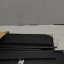 3 Tier Bamboo Spice Rack, Spice Rack Organizer, Seasoning Jars Rack Shelf Spice Organizer for Kitchen Counter or Wall Mounting, Spice Storage Holder with handles, Jars Not Included, Black