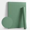 Dimoon 393''x17.7'' Green Peel and Stick Wallpaper Contact Paper Modern Self Adhesive Wall Paper Removable Renter Friendly Textured Solid Color Shelf Cabinet Vinyl Roll (393''x17.7'', Spring Green)