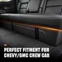 Under Seat Storage for 2019-2026 Silverado/Sierra Crew Cab
