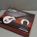 KYAYUGM Wii Guitar Compatible for Nintendo Wii, Supports for Guitar Hero and Rock Band Games. Rock Band 1 is Not Supported- White