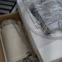 27" Gold Vintage Table Lamps Set of 2 with USB A+C Fast Charging Ports, Modern Farmhouse Bedside Nightstand Lamps for Bedroom with Beige Linen Shade, Rustic End Table Lamps for Living Room Office