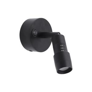 Homdec Battery Operated RV Interior Lights with Switch - Rechargeable Cordless LED Bedside Reading Light, 3500K & 15°-60° Zoom | 2W, Type-C Charging for Campers, Motorhomes, Boats