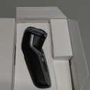 Philips Norelco Shaver 3900 Series, Wet and Dry Electric Shaver, P-Cap, Travel Pouch, Charging Stand, Storm Blue, Model S3341/92 (Silver New)