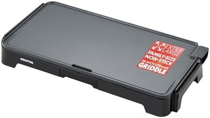 Gourmia 22-Inch XL Electric Griddle Pan - Nonstick Extra Large Ceramic Surface for Breakfast, Pancakes - Non-Toxic Flat Top Cooker - Countertop Kitchen Appliances for Tabletop Indoor Cooking