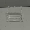 Business Card Holder for Desk 2 Tier 2 Slots, Clear Acrylic Business Card Display Stand for Women and Men, Organize 100 Cards-1 Pack (2 Slots-H)