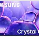 Samsung 58-Inch Class Crystal UHD U8000F 4K Smart TV (2025 Model) Endless Free Content, Crystal Processor 4K, MetalStream Design, Knox Security, Alexa Built-in