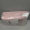 Bedsure Pink Duvet Cover Queen Size - 3 Pieces Prewashed Cotton-Like Polyester Extra Soft Bedding Set, Includes 1 Duvet Cover 90x90 Inches with Zipper Closure & 2 Pillow Shams, Comforter Not Included