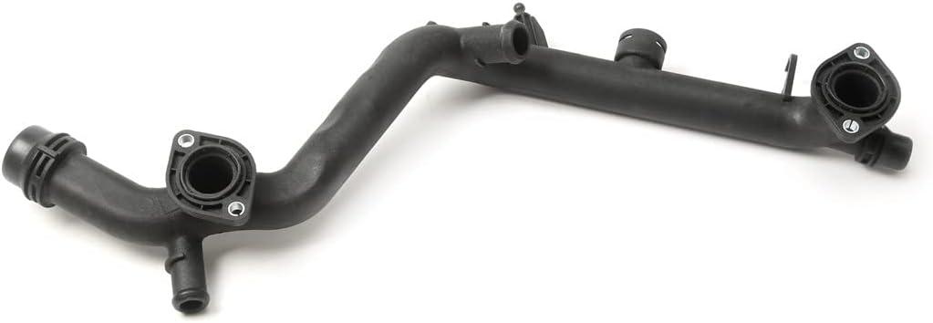 06E121045J Engine Coolant Pipe Radiator Coolant Pipe Water Hose 3.2L Replacement For Audi Q5 A5 S5 Coupe Cabriolet Sportback A4 S4 Avant Quattro 06E 121 045 J