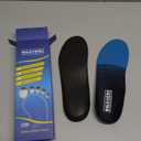 Plantar Fasciitis Insoles for Men Women - Orthotics Inserts, Shoe Insoles Arch Support Flat Feet Inserts Work Boot Insoles for Standing All Day (Mens 7-7 1/2 | Womens 9-9 1/2) (Blue)