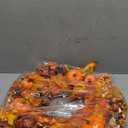 Yunlly 24 Inch Artificial Fall Wreath Autumn Maple Decor Autumn Front Door Wreath with Fake Pumpkin, Maple Leaves, Pine Cones for Outside Indoor Wall Thanksgiving Fall Decor